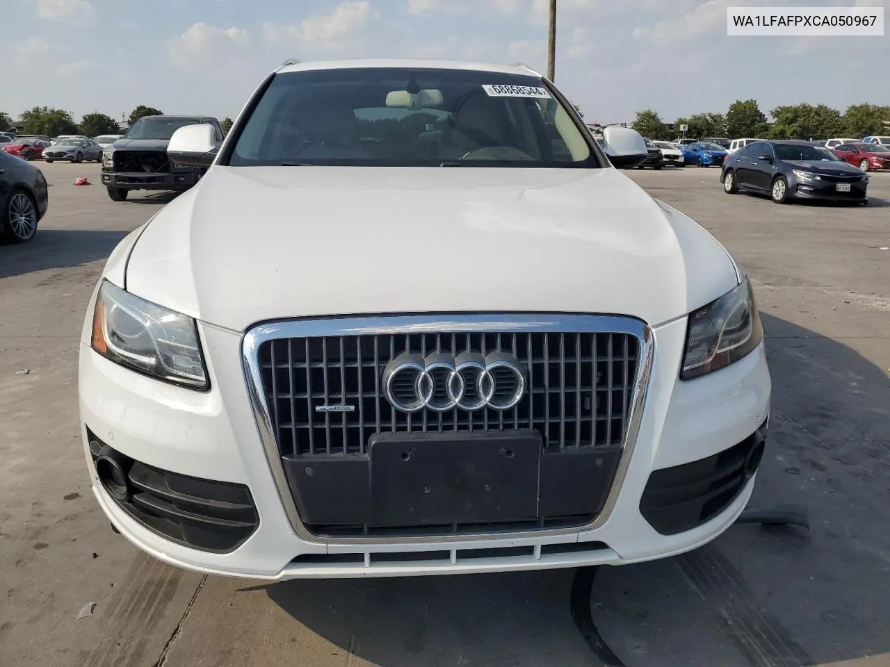 2012 Audi Q5 Premium Plus VIN: WA1LFAFPXCA050967 Lot: 68868544