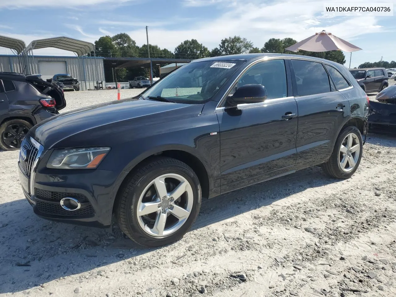 2012 Audi Q5 Premium Plus VIN: WA1DKAFP7CA040736 Lot: 69033224