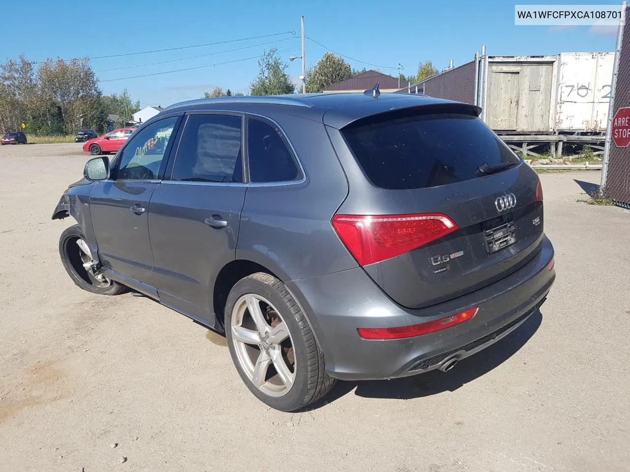 2012 Audi Q5 Prestige VIN: WA1WFCFPXCA108701 Lot: 71094324