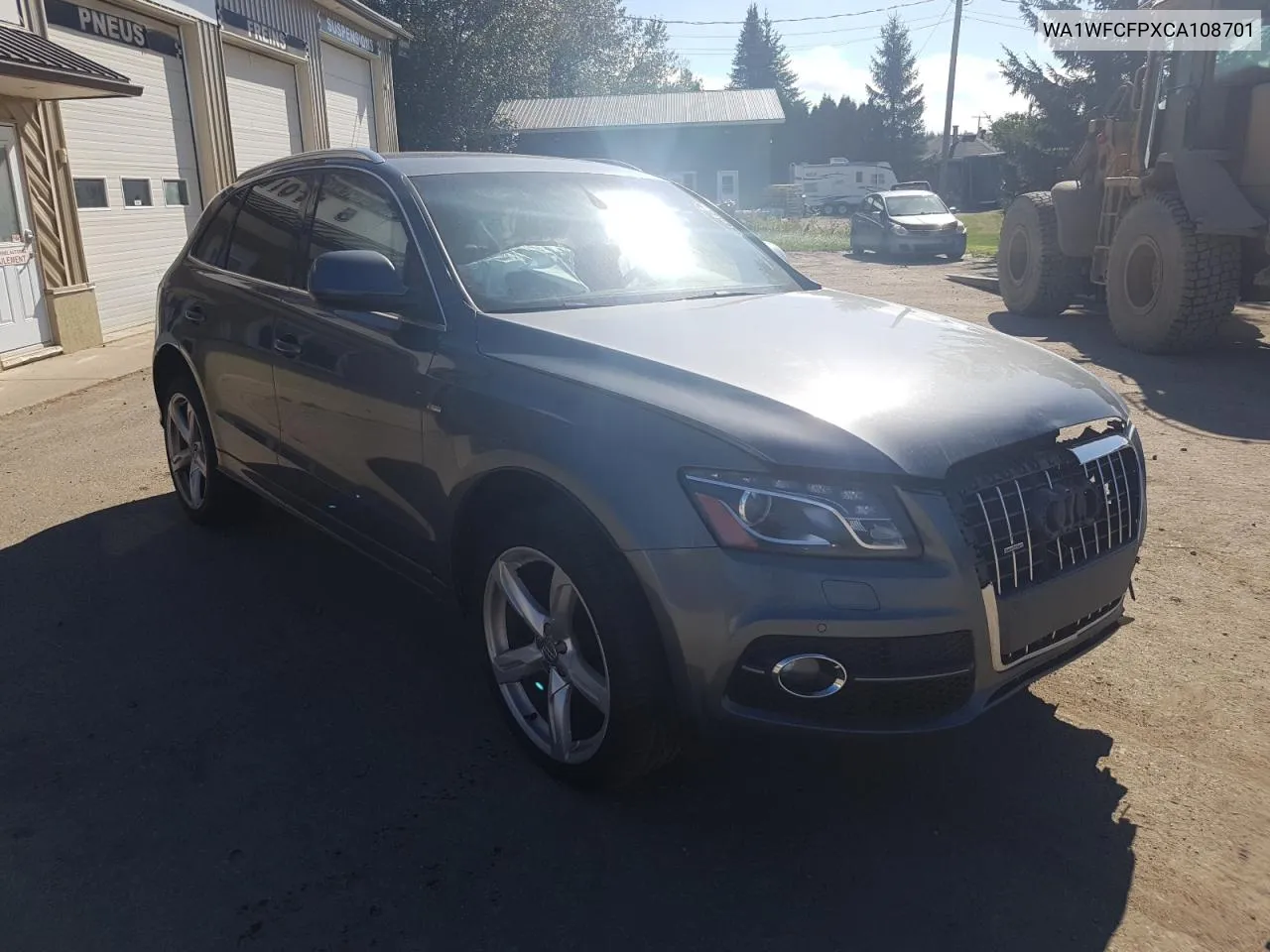 2012 Audi Q5 Prestige VIN: WA1WFCFPXCA108701 Lot: 71094324