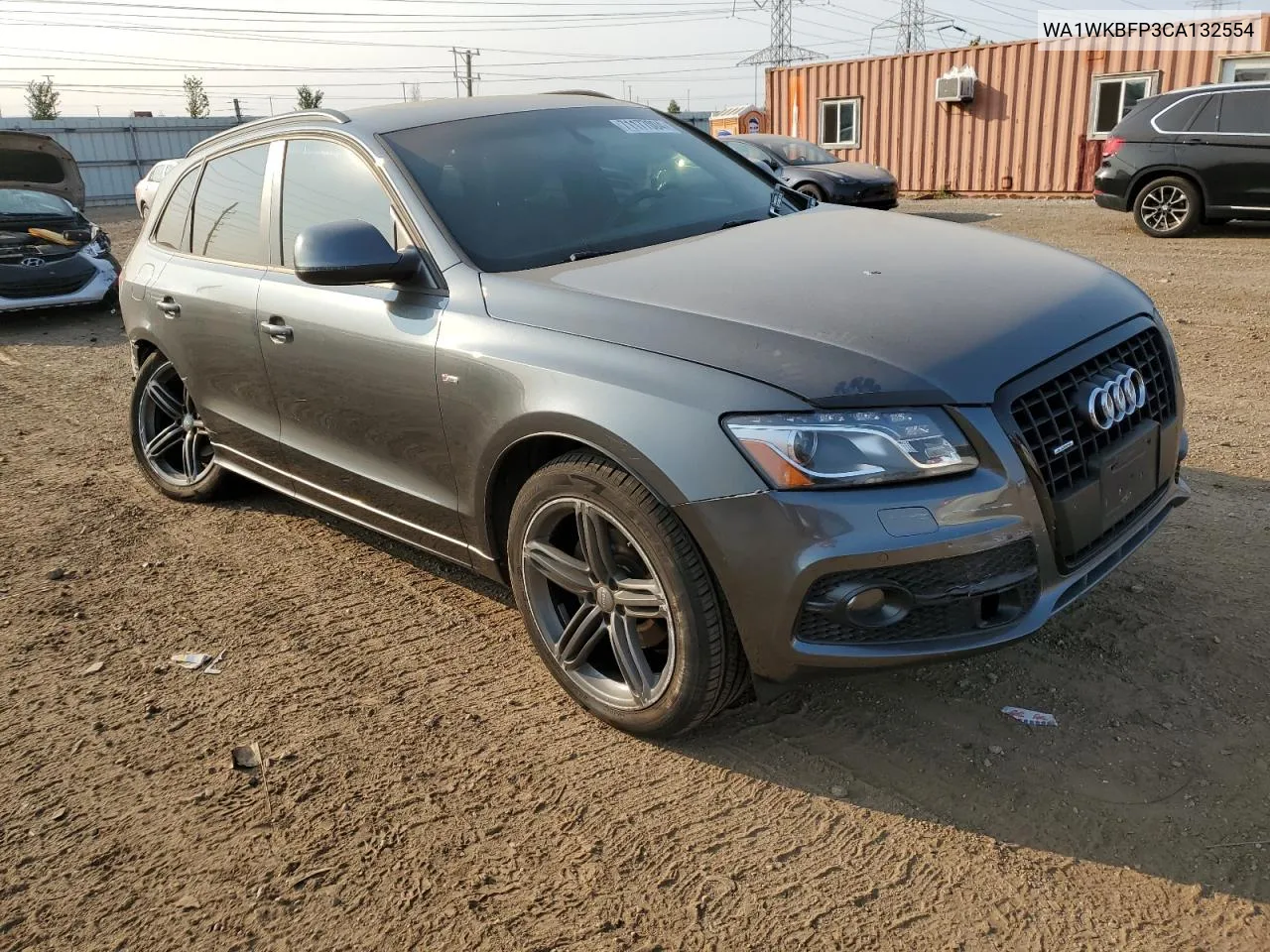 2012 Audi Q5 Prestige VIN: WA1WKBFP3CA132554 Lot: 71177004