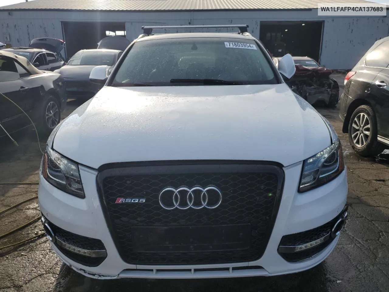 2012 Audi Q5 Premium Plus VIN: WA1LFAFP4CA137683 Lot: 71803954