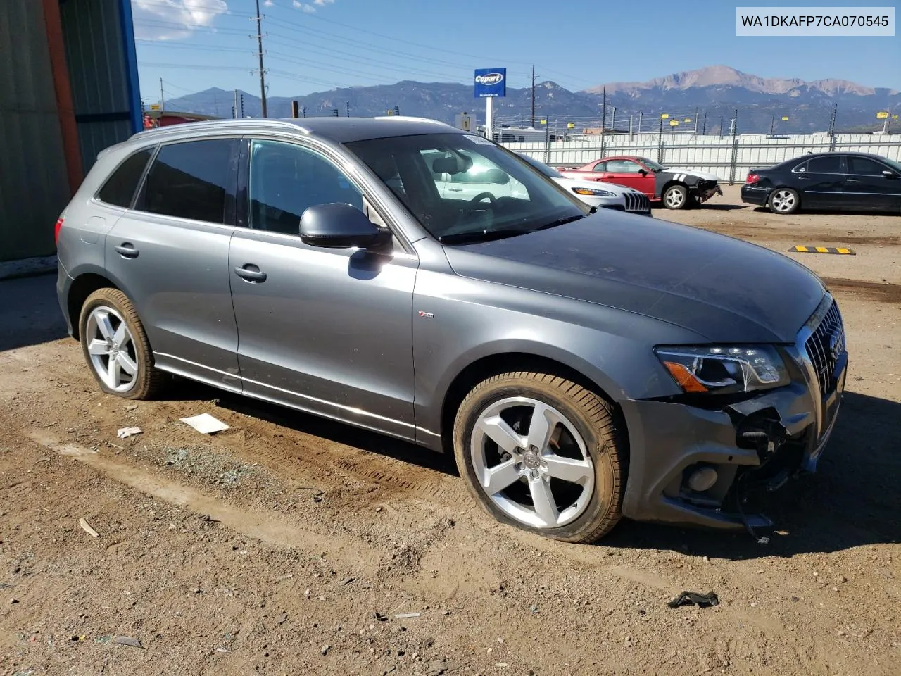 2012 Audi Q5 Premium Plus VIN: WA1DKAFP7CA070545 Lot: 72604844