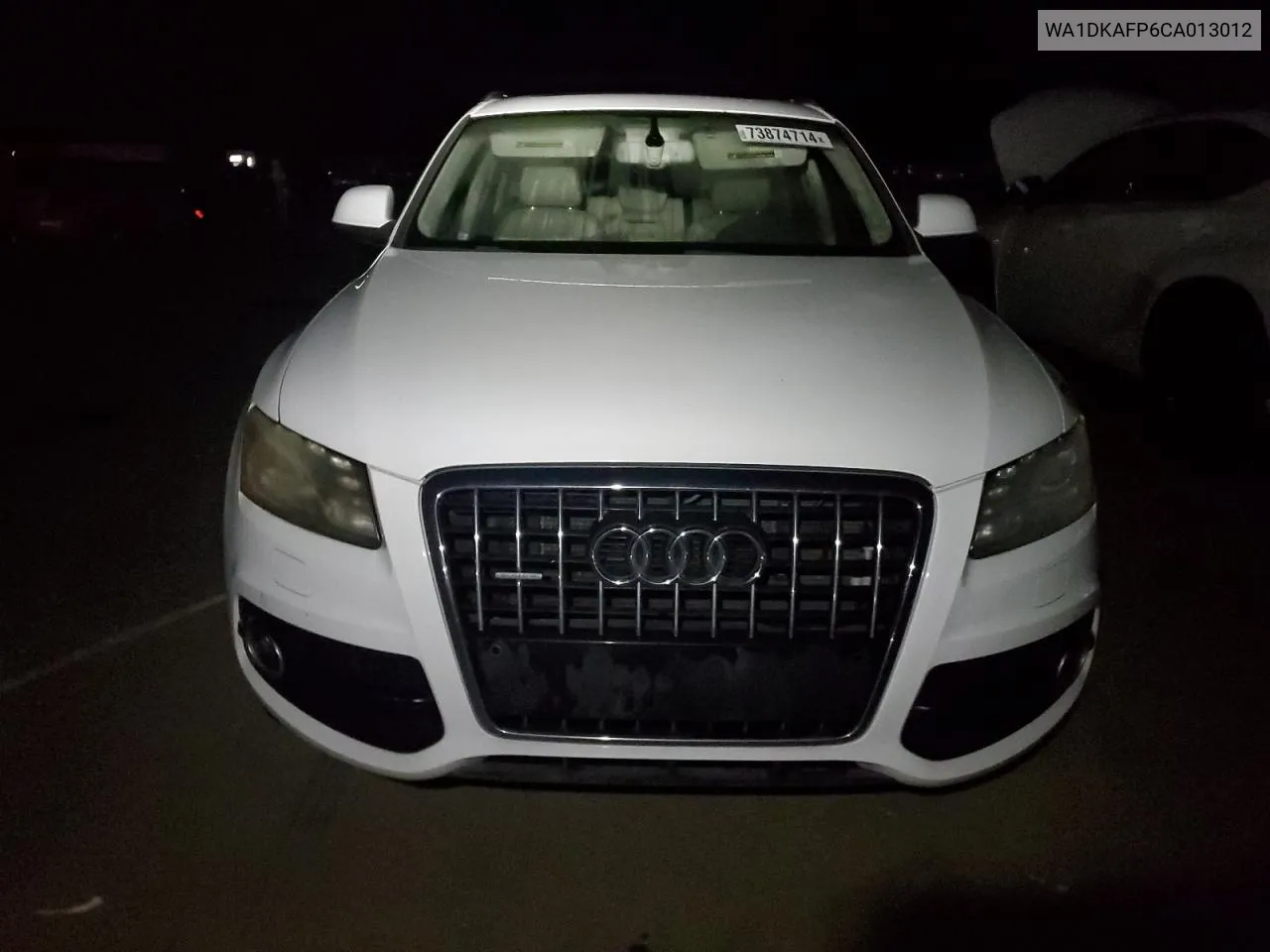 2012 Audi Q5 Premium Plus VIN: WA1DKAFP6CA013012 Lot: 73874714