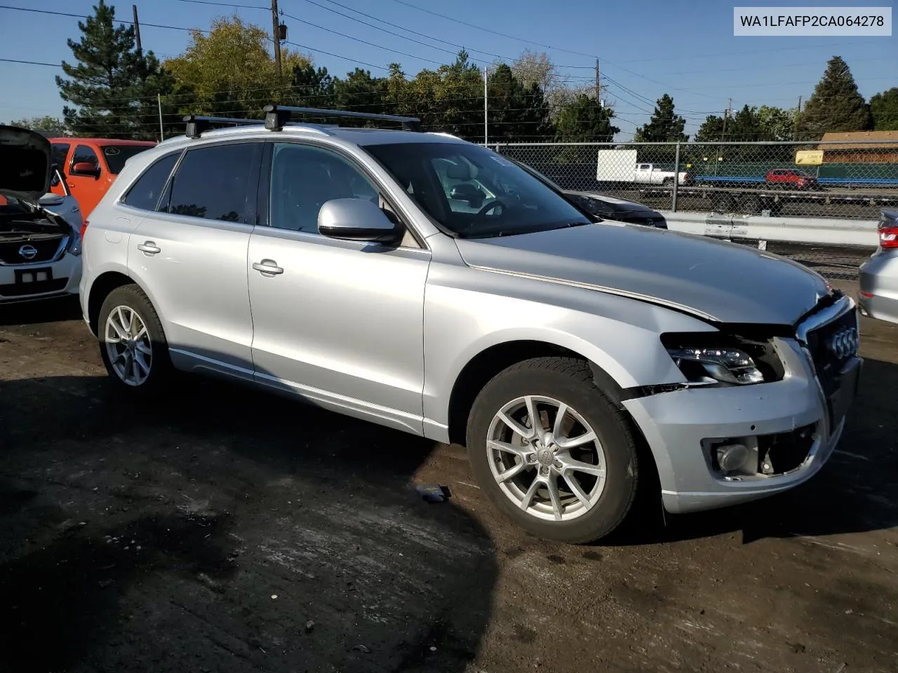 2012 Audi Q5 Premium Plus VIN: WA1LFAFP2CA064278 Lot: 73949714