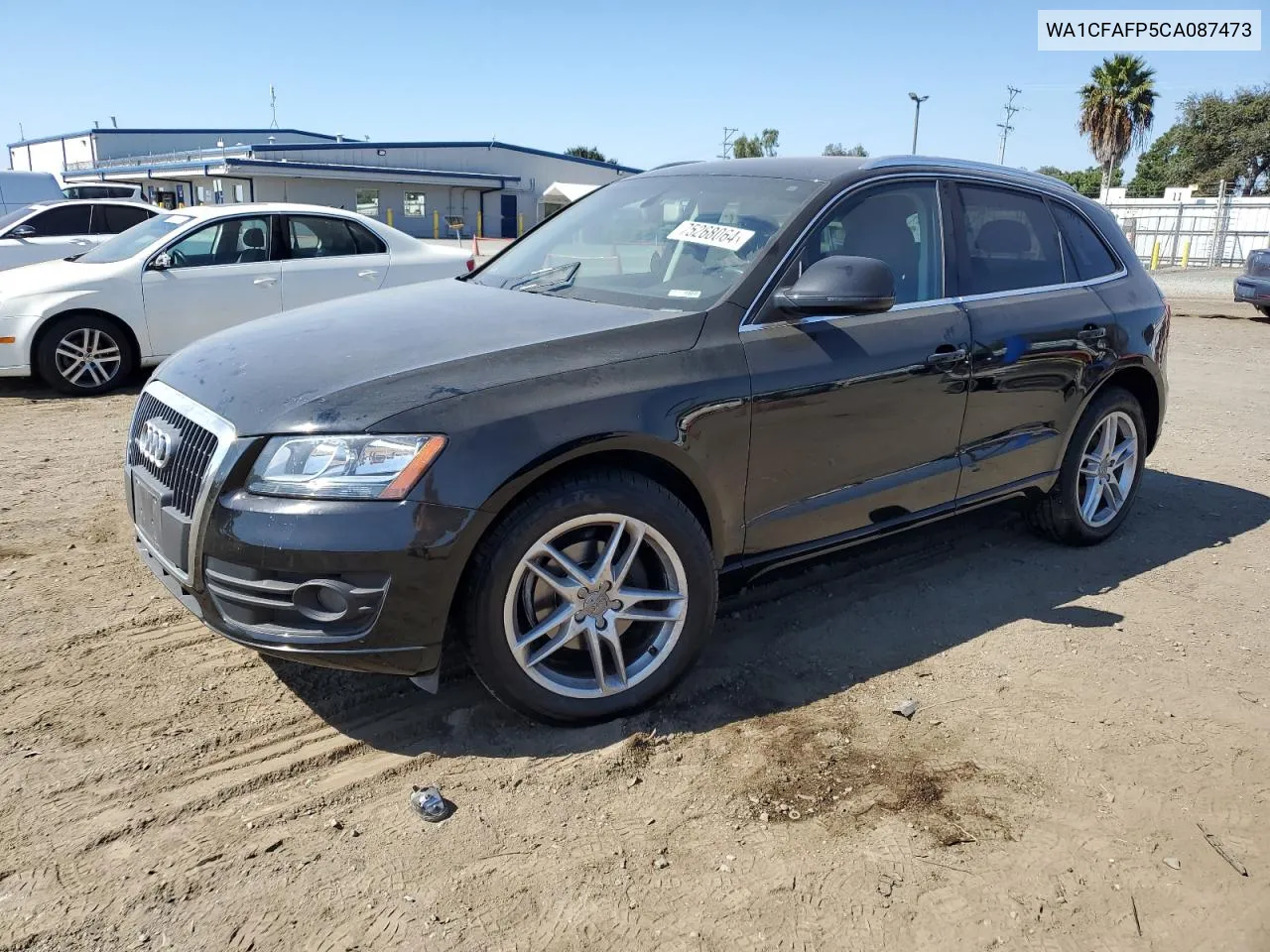 2012 Audi Q5 Premium VIN: WA1CFAFP5CA087473 Lot: 75268064