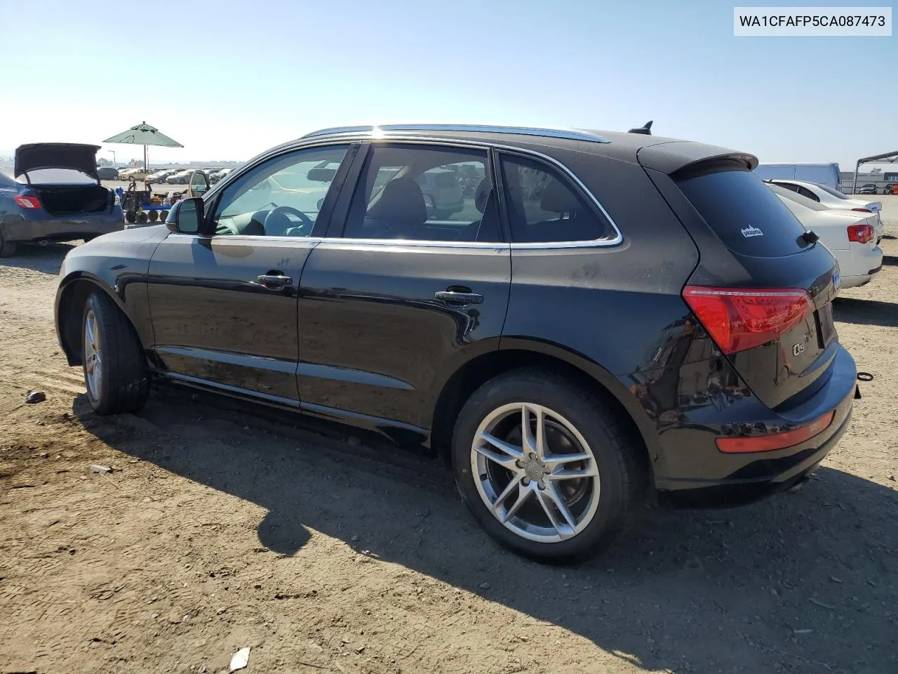 2012 Audi Q5 Premium VIN: WA1CFAFP5CA087473 Lot: 75268064