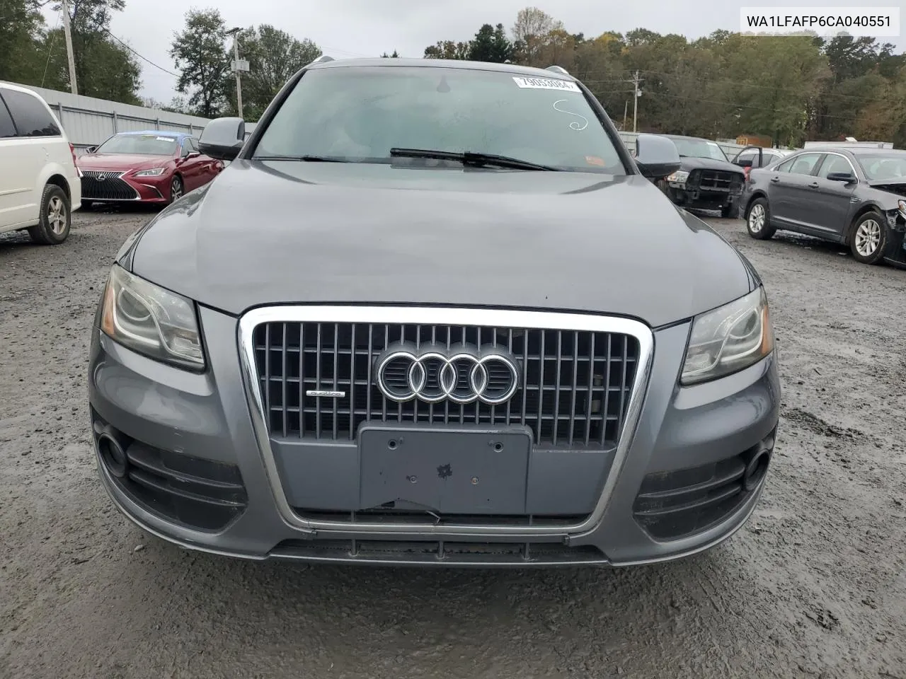 2012 Audi Q5 Premium Plus VIN: WA1LFAFP6CA040551 Lot: 79053084