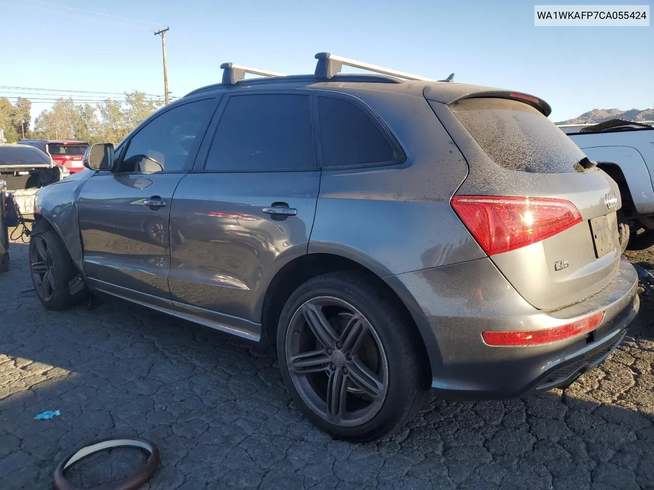 2012 Audi Q5 Prestige VIN: WA1WKAFP7CA055424 Lot: 79712924