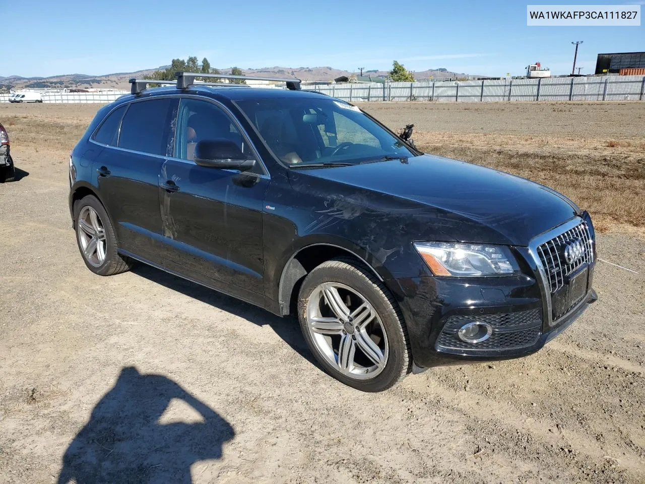 2012 Audi Q5 Prestige VIN: WA1WKAFP3CA111827 Lot: 79762654