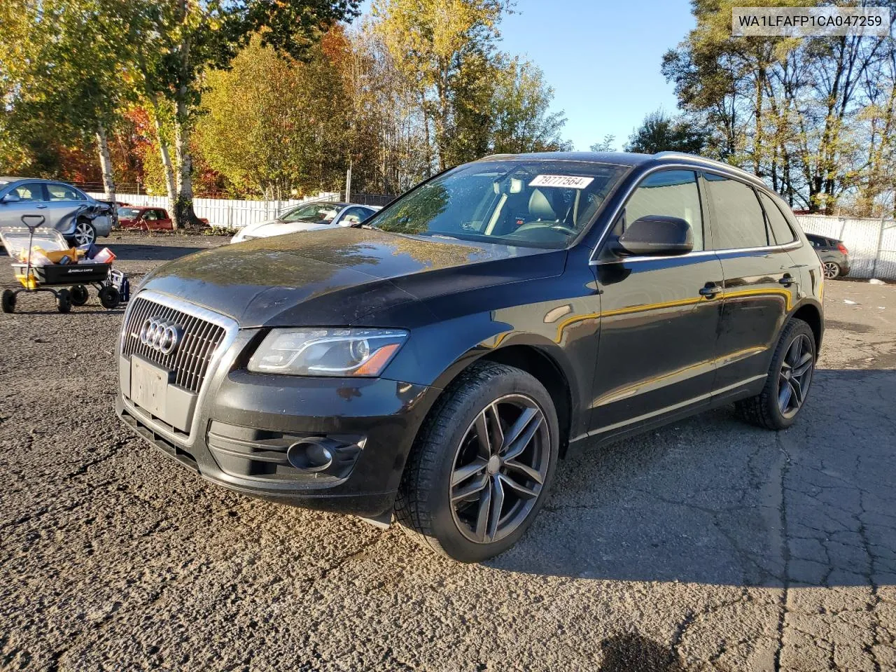 2012 Audi Q5 Premium Plus VIN: WA1LFAFP1CA047259 Lot: 79777564