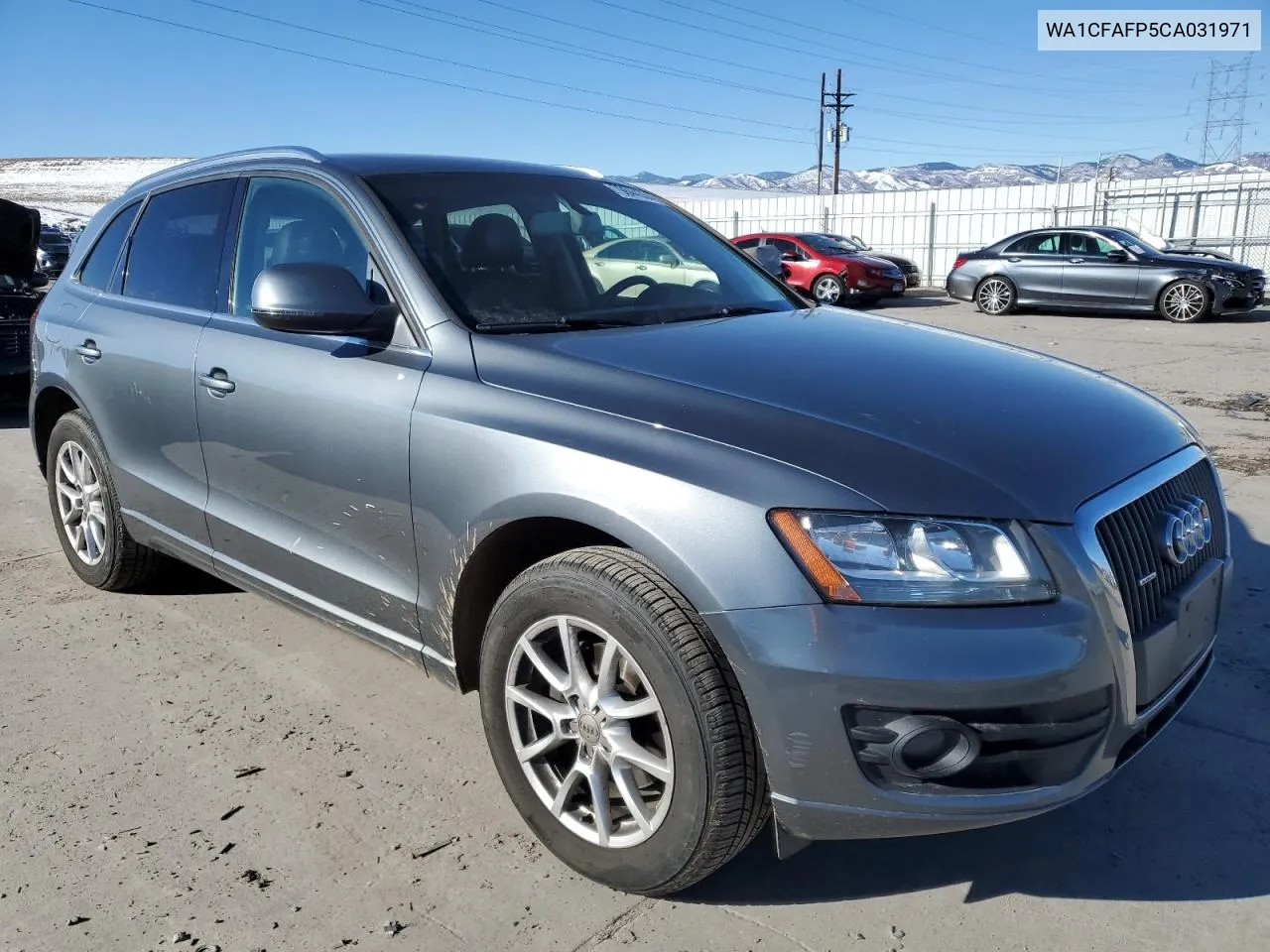 2012 Audi Q5 Premium VIN: WA1CFAFP5CA031971 Lot: 79844354