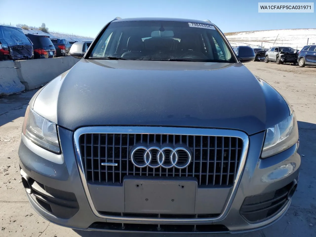 2012 Audi Q5 Premium VIN: WA1CFAFP5CA031971 Lot: 79844354