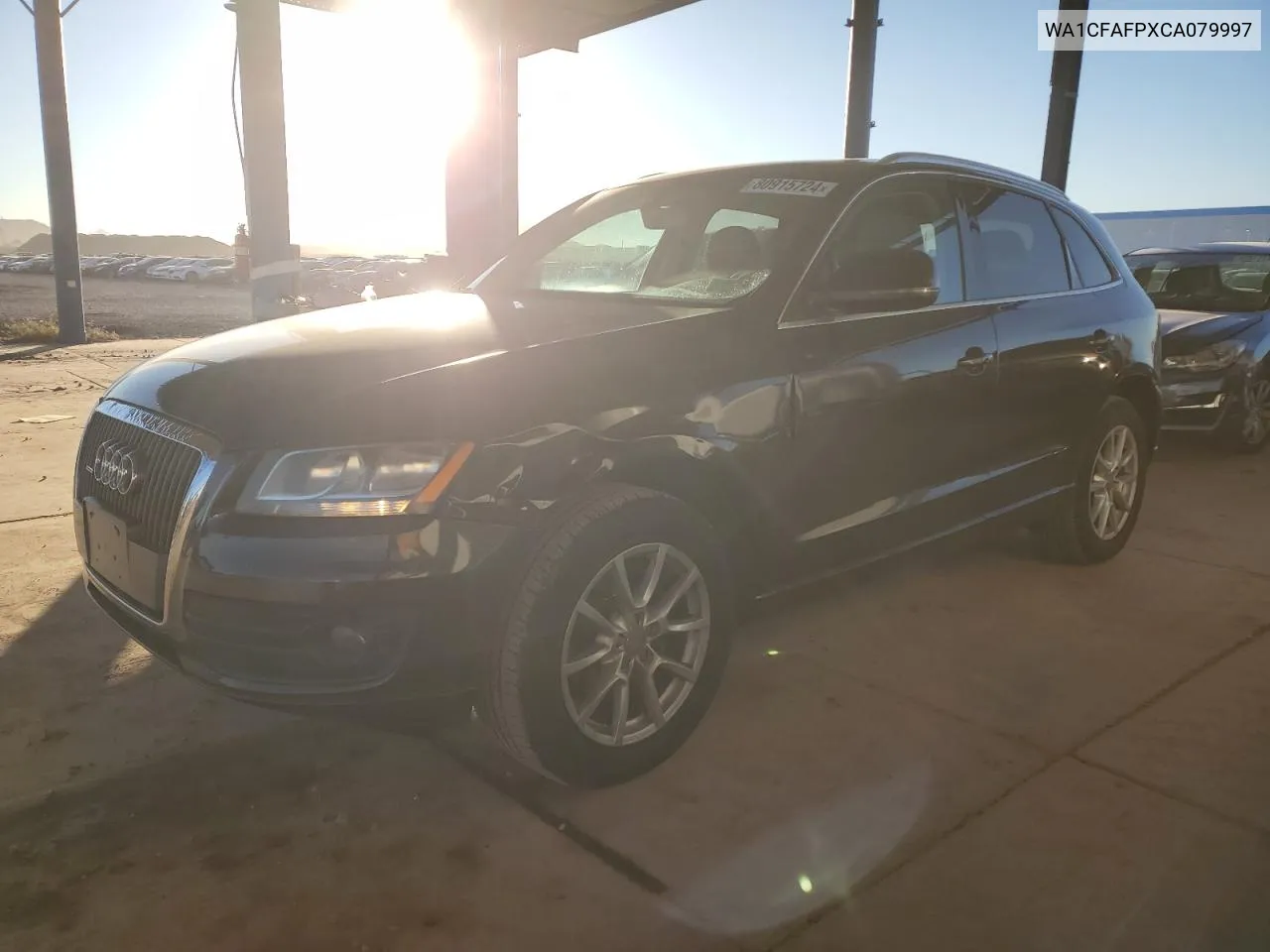 2012 Audi Q5 Premium VIN: WA1CFAFPXCA079997 Lot: 80915724