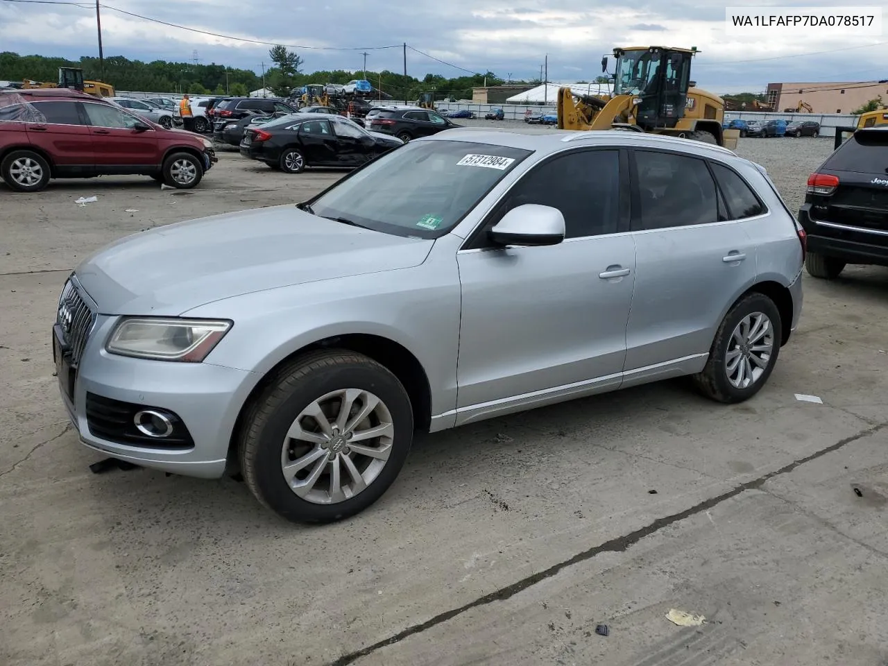 2013 Audi Q5 Premium Plus VIN: WA1LFAFP7DA078517 Lot: 57312984