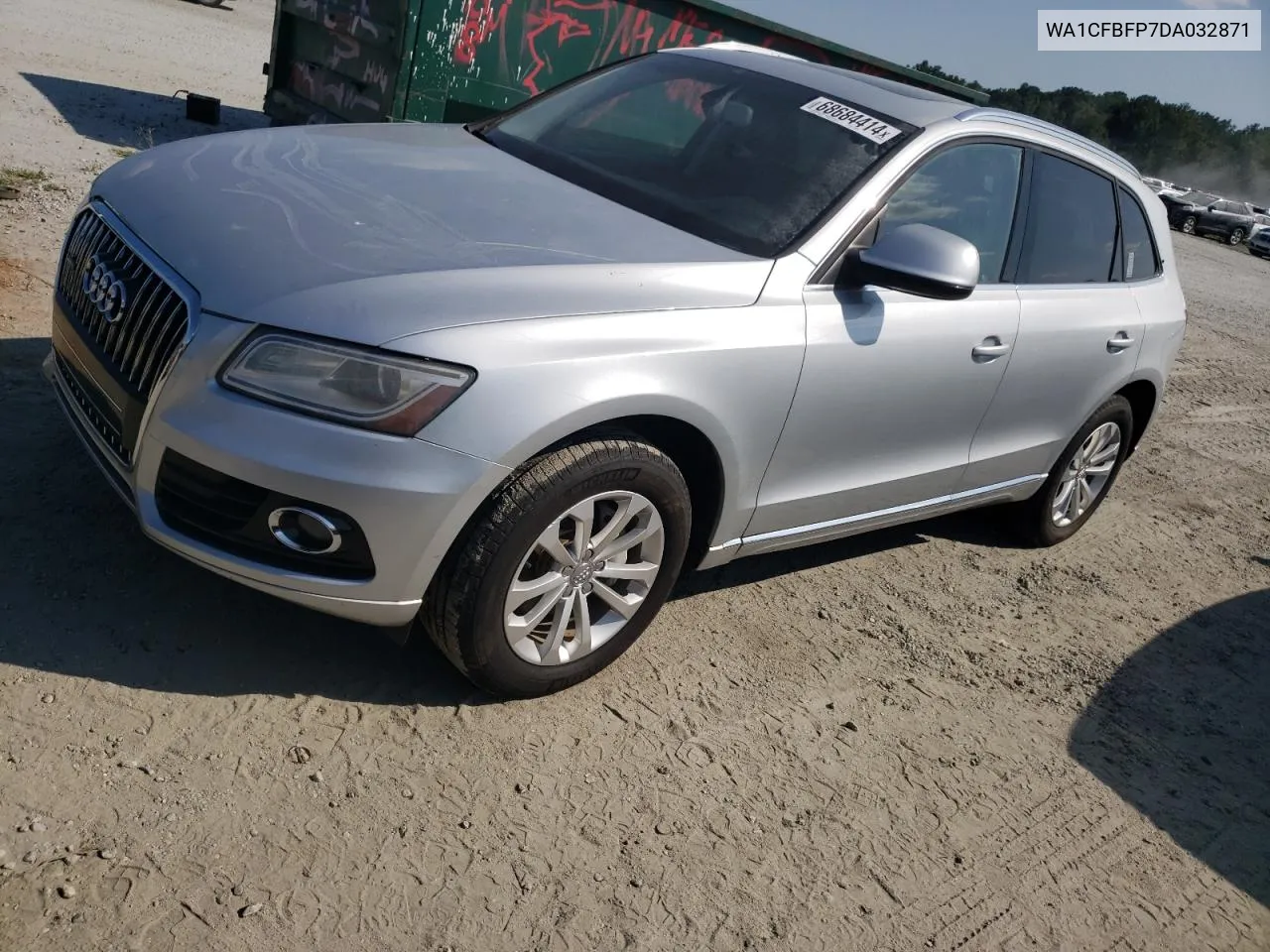 2013 Audi Q5 Premium VIN: WA1CFBFP7DA032871 Lot: 68684414