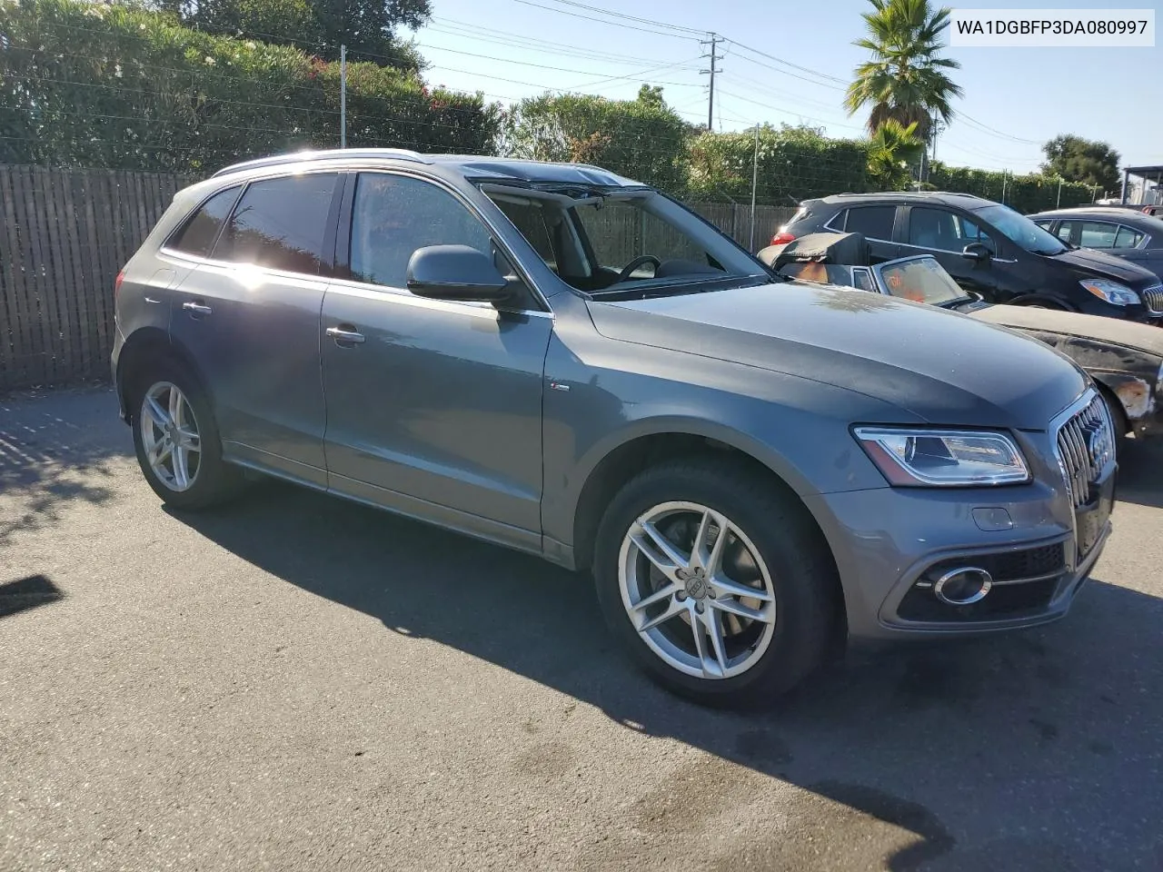 2013 Audi Q5 Premium Plus VIN: WA1DGBFP3DA080997 Lot: 70274704