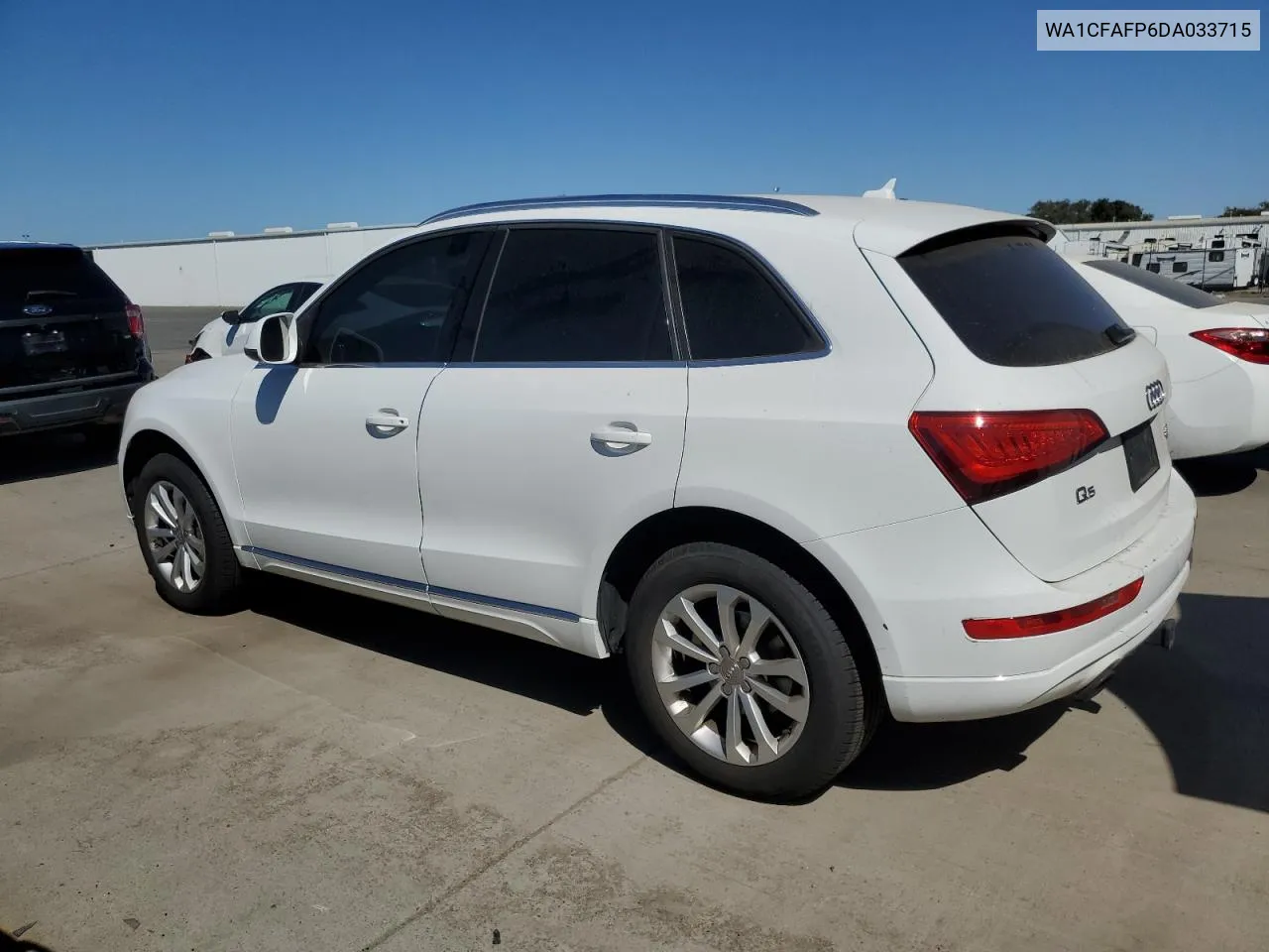 2013 Audi Q5 Premium VIN: WA1CFAFP6DA033715 Lot: 71428144