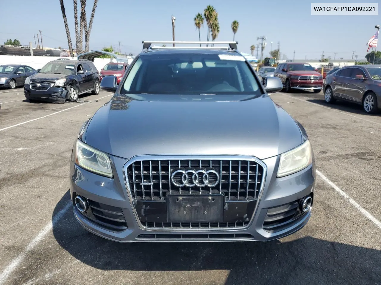 2013 Audi Q5 Premium VIN: WA1CFAFP1DA092221 Lot: 71617474