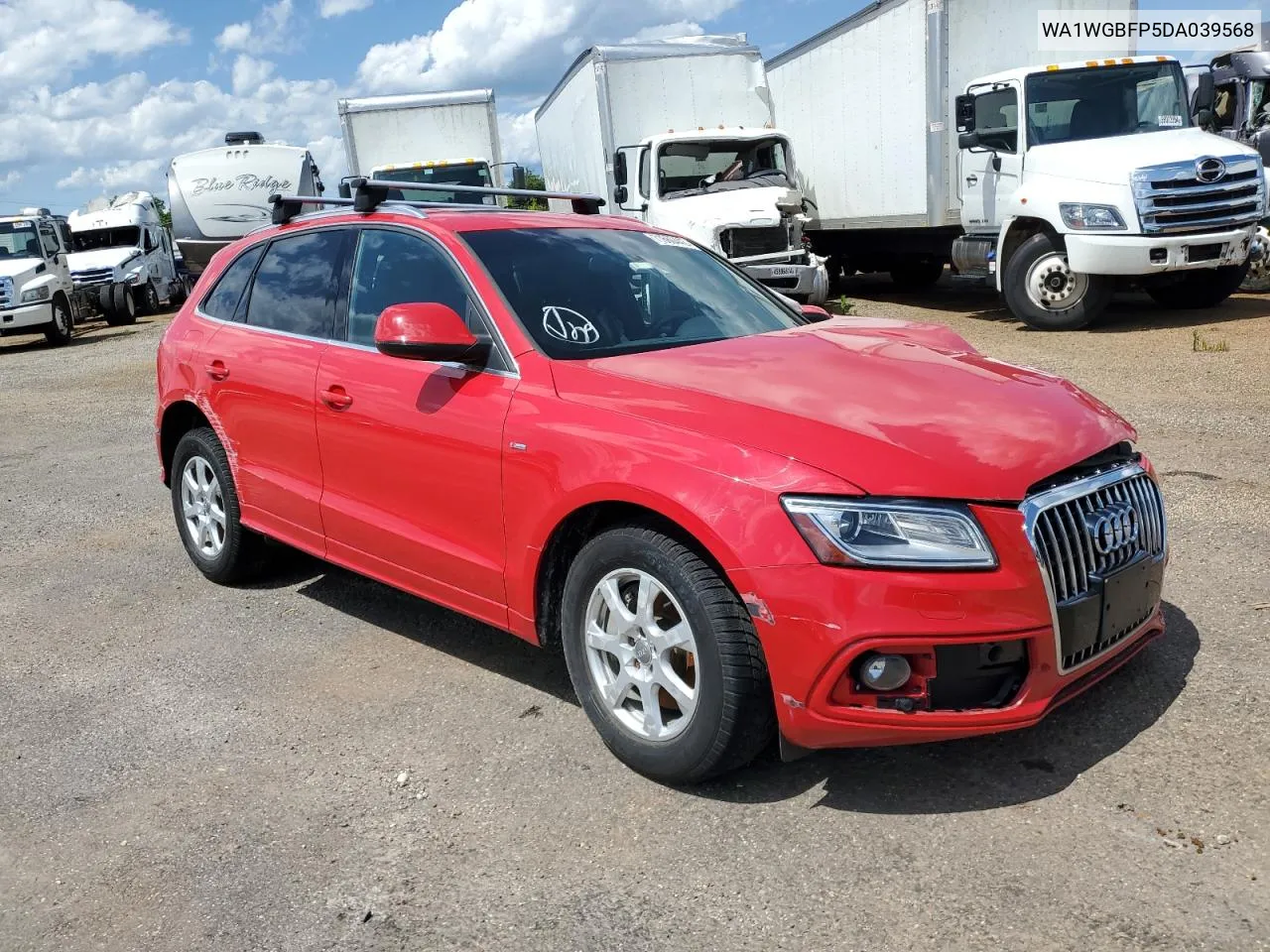 2013 Audi Q5 Prestige VIN: WA1WGBFP5DA039568 Lot: 71660443