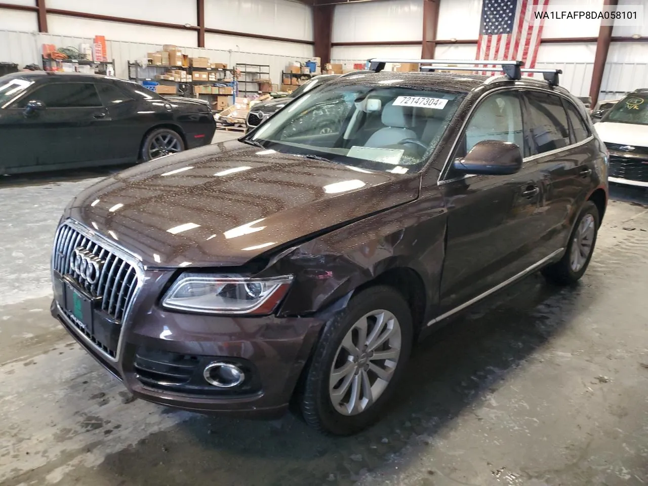 2013 Audi Q5 Premium Plus VIN: WA1LFAFP8DA058101 Lot: 72147304