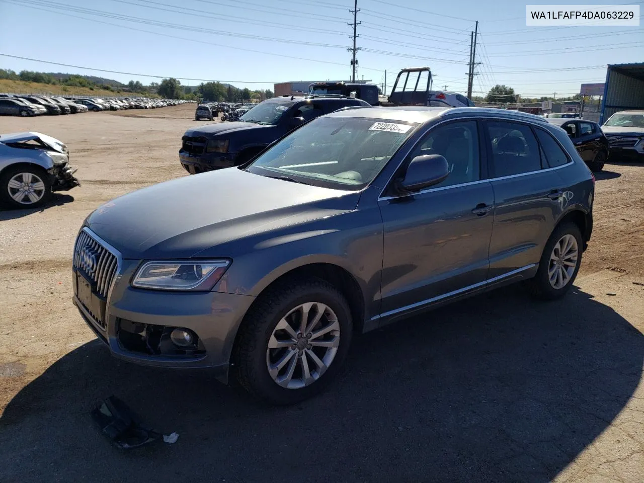 2013 Audi Q5 Premium Plus VIN: WA1LFAFP4DA063229 Lot: 72203354