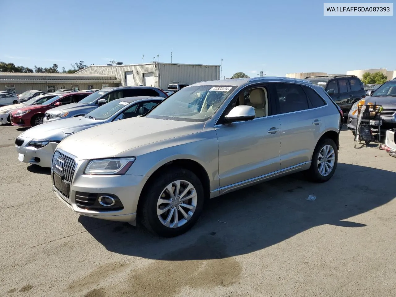 2013 Audi Q5 Premium Plus VIN: WA1LFAFP5DA087393 Lot: 72323494