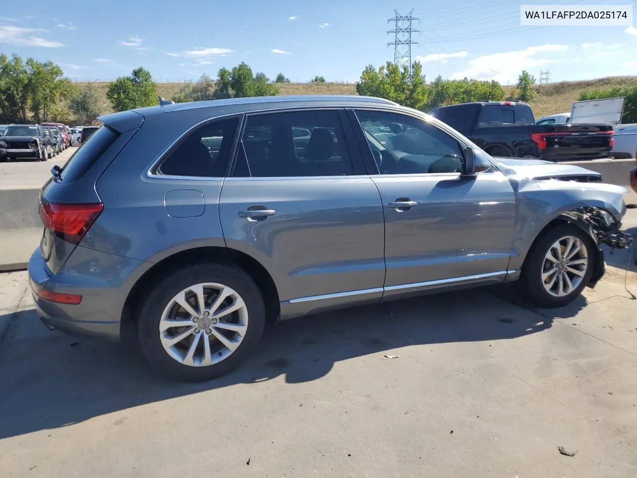 2013 Audi Q5 Premium Plus VIN: WA1LFAFP2DA025174 Lot: 72843234