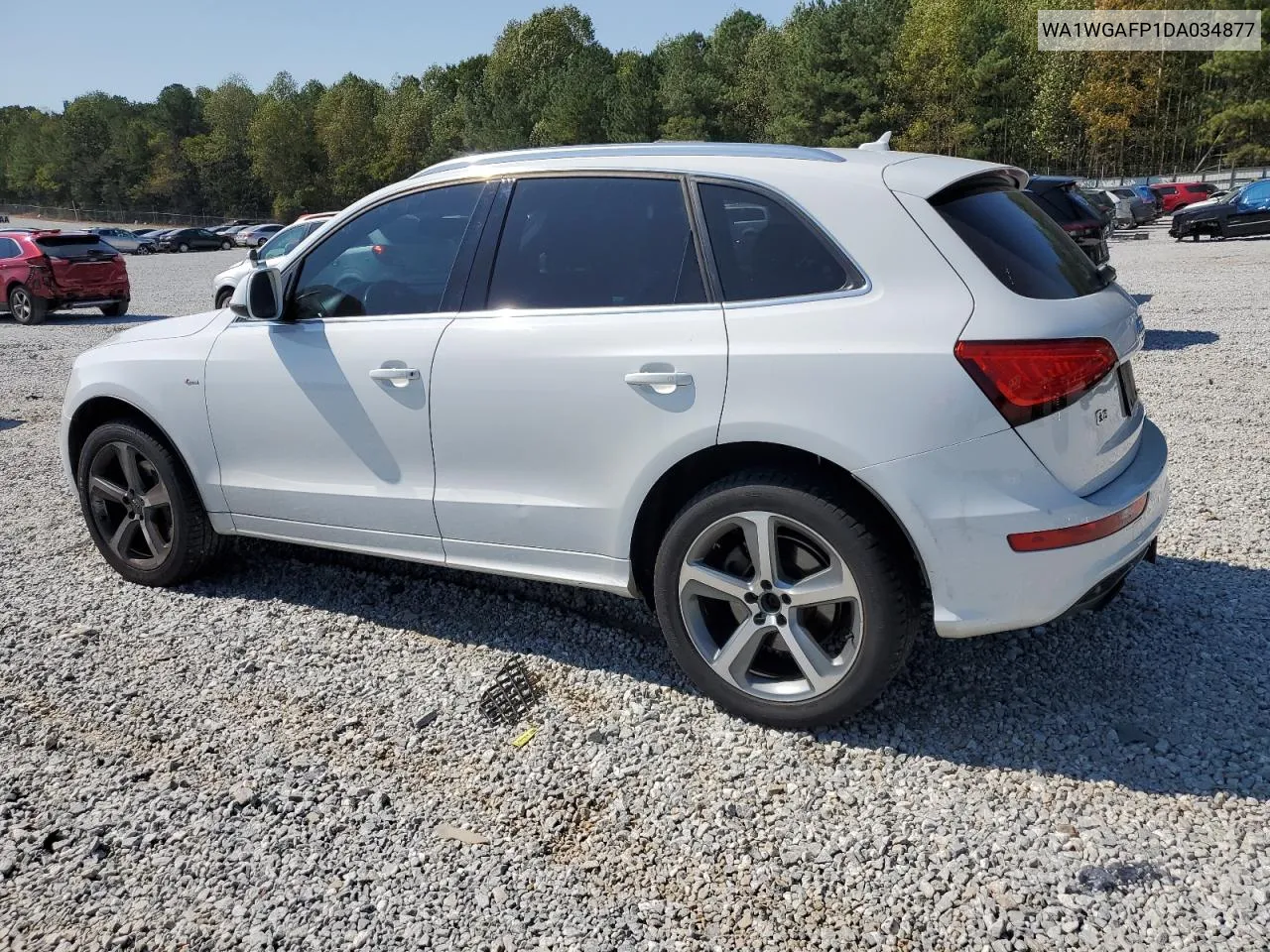 2013 Audi Q5 Prestige VIN: WA1WGAFP1DA034877 Lot: 74899004