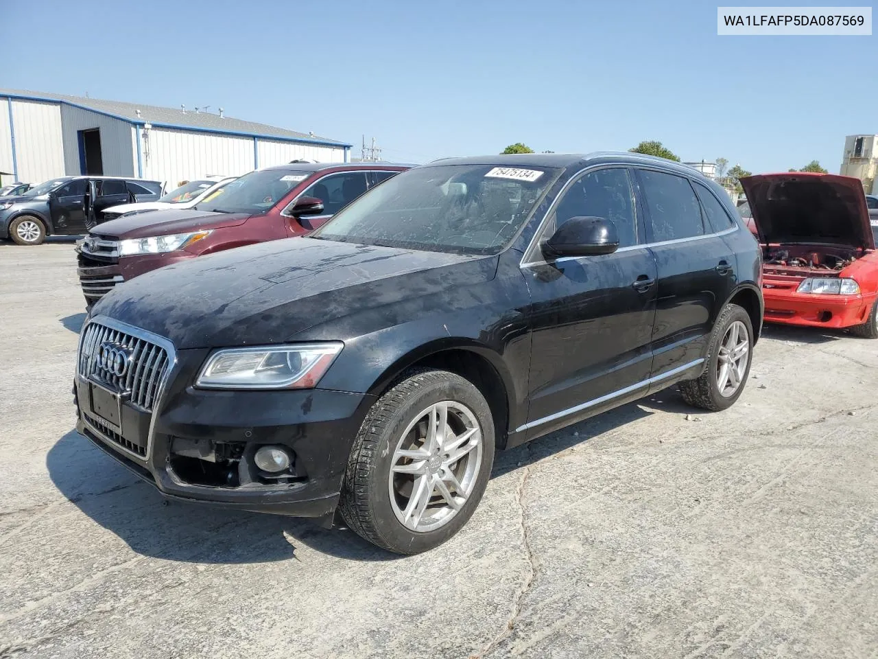 2013 Audi Q5 Premium Plus VIN: WA1LFAFP5DA087569 Lot: 75475134