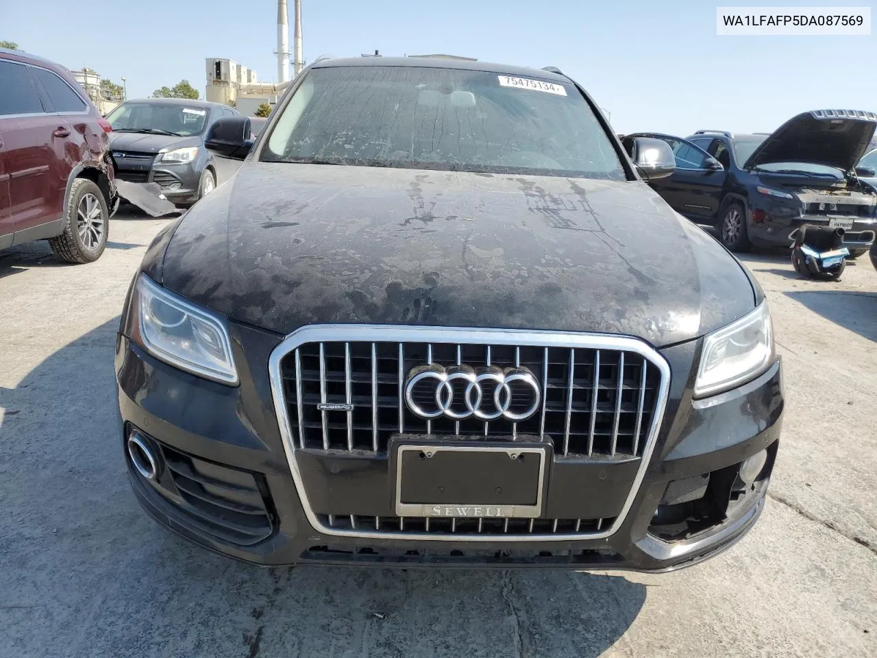 2013 Audi Q5 Premium Plus VIN: WA1LFAFP5DA087569 Lot: 75475134