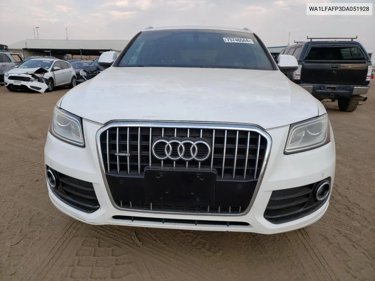 2013 Audi Q5 Premium Plus VIN: WA1LFAFP3DA051928 Lot: 75746544