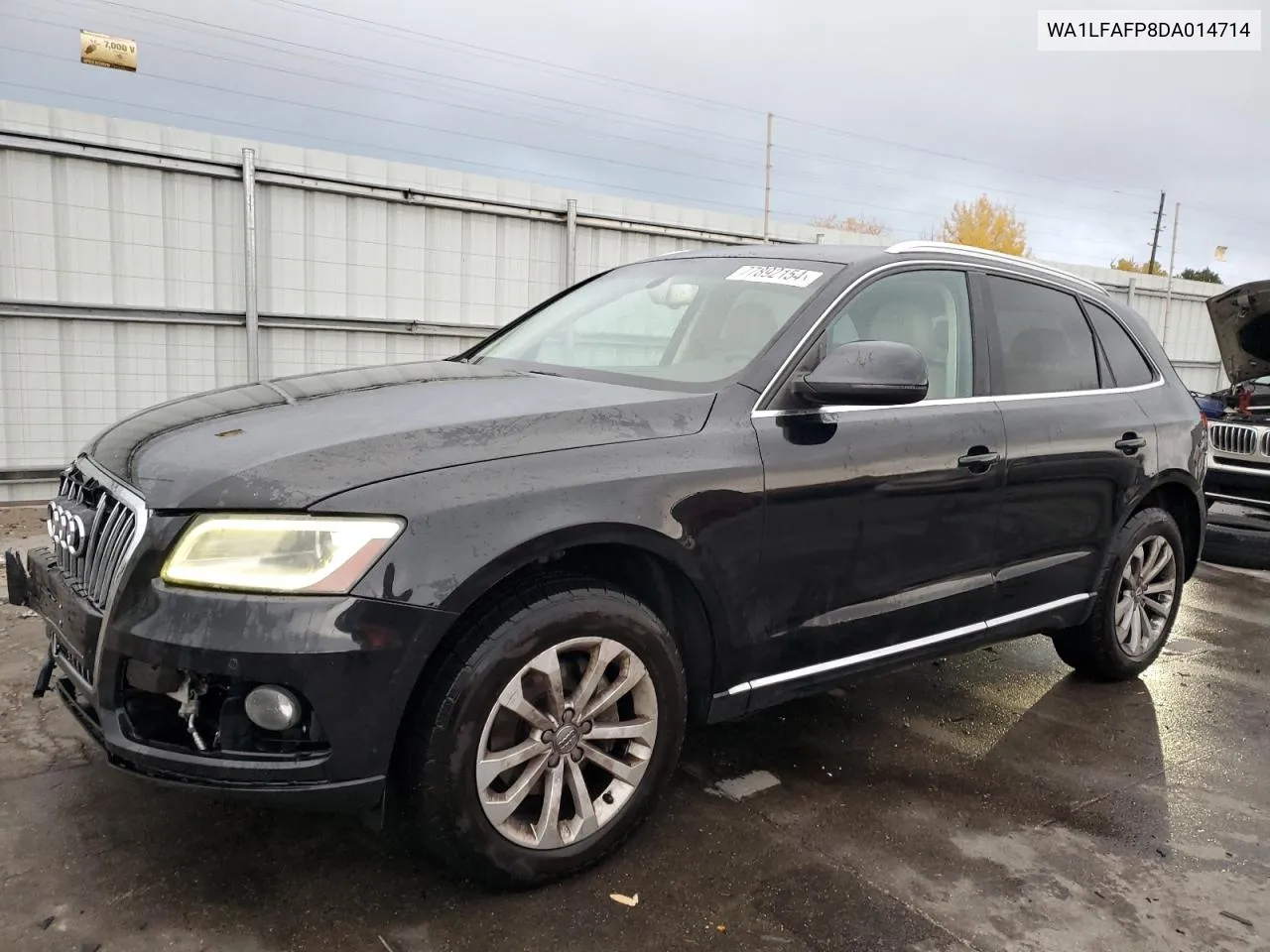 2013 Audi Q5 Premium Plus VIN: WA1LFAFP8DA014714 Lot: 77892154