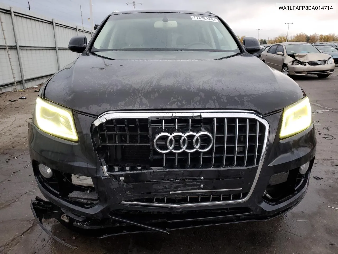 2013 Audi Q5 Premium Plus VIN: WA1LFAFP8DA014714 Lot: 77892154