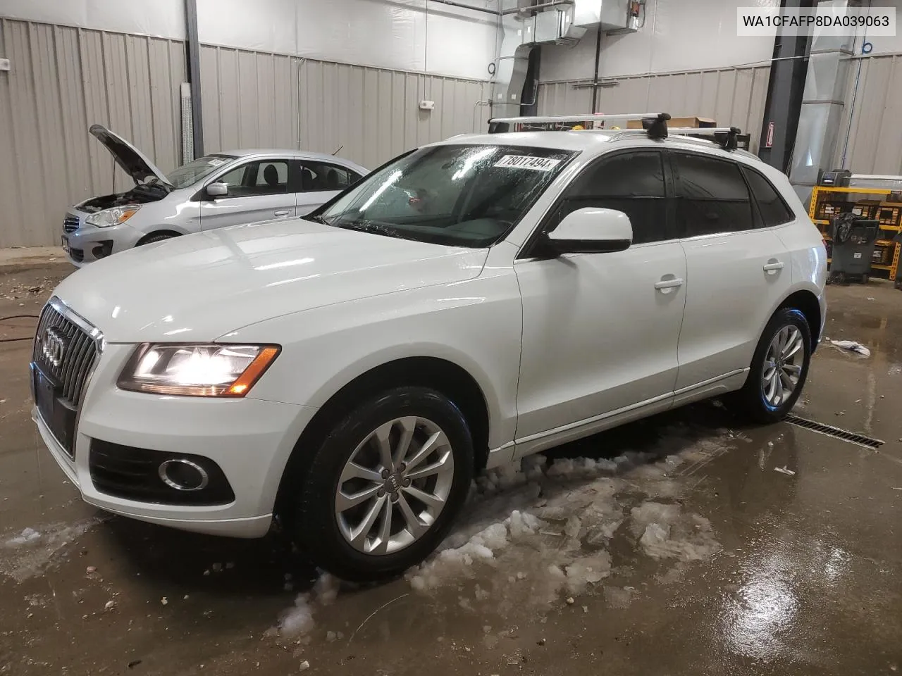 2013 Audi Q5 Premium VIN: WA1CFAFP8DA039063 Lot: 78017494