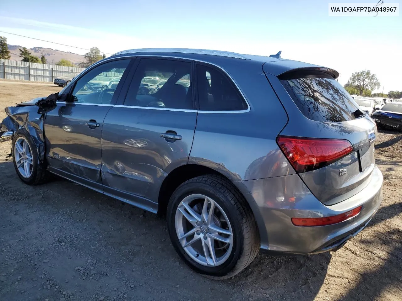 2013 Audi Q5 Premium Plus VIN: WA1DGAFP7DA048967 Lot: 79502034