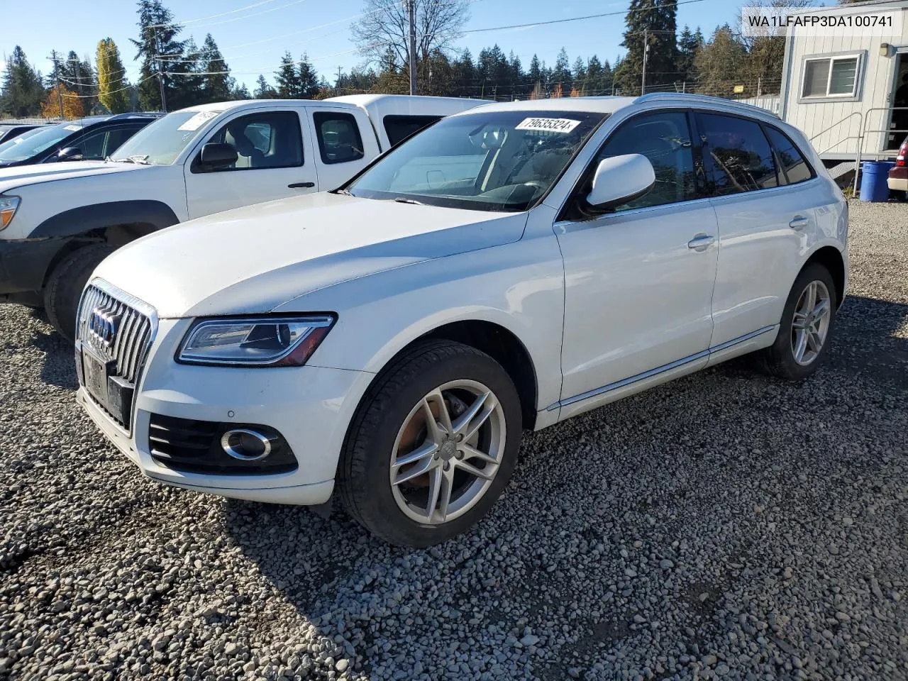 2013 Audi Q5 Premium Plus VIN: WA1LFAFP3DA100741 Lot: 79635324