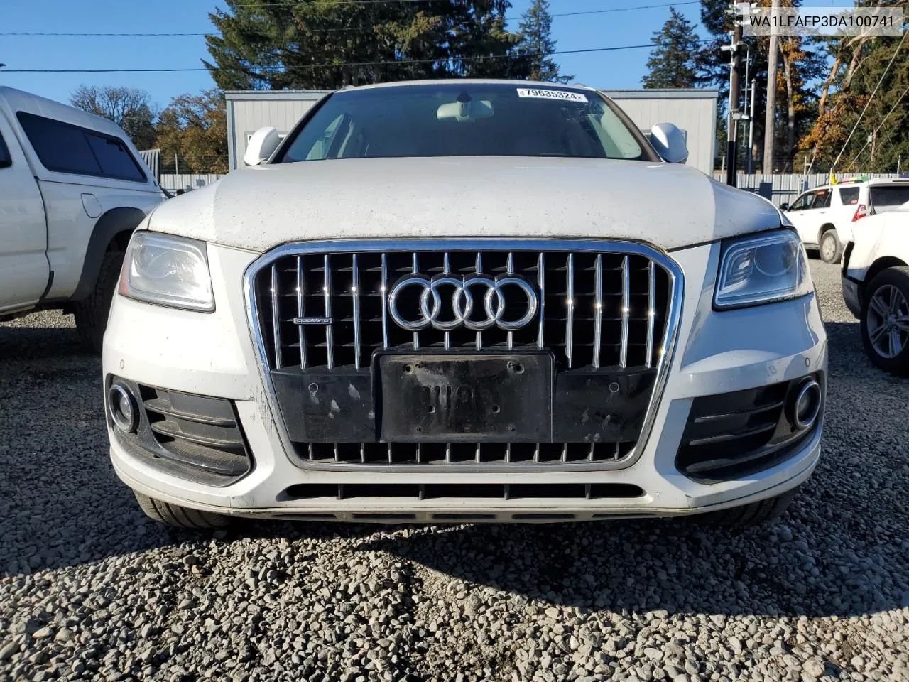 2013 Audi Q5 Premium Plus VIN: WA1LFAFP3DA100741 Lot: 79635324