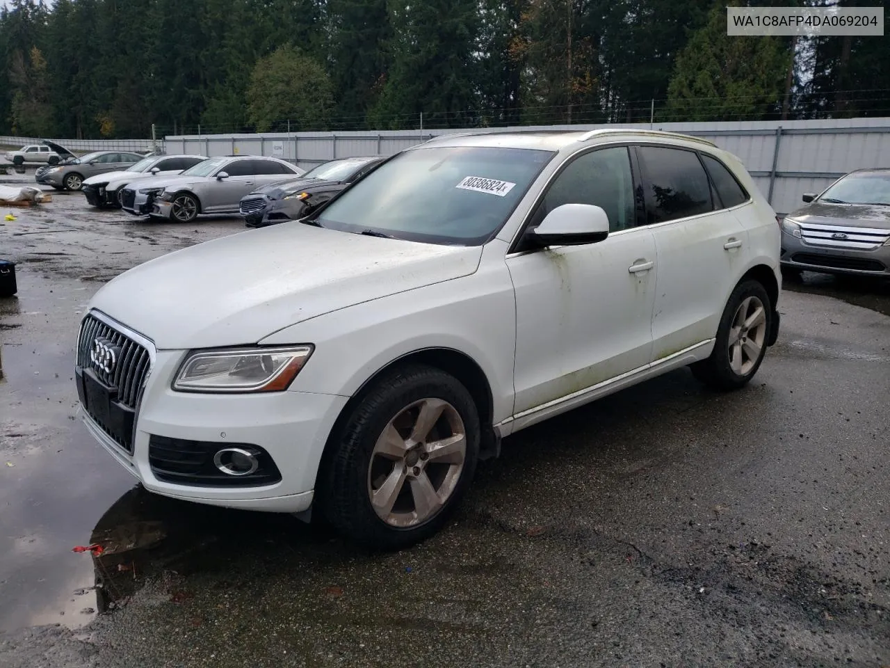 2013 Audi Q5 Premium Hybrid VIN: WA1C8AFP4DA069204 Lot: 80386824