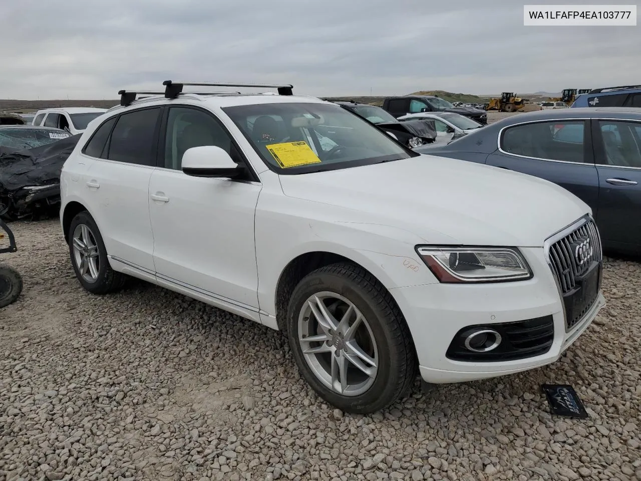 2014 Audi Q5 Premium Plus VIN: WA1LFAFP4EA103777 Lot: 55969214