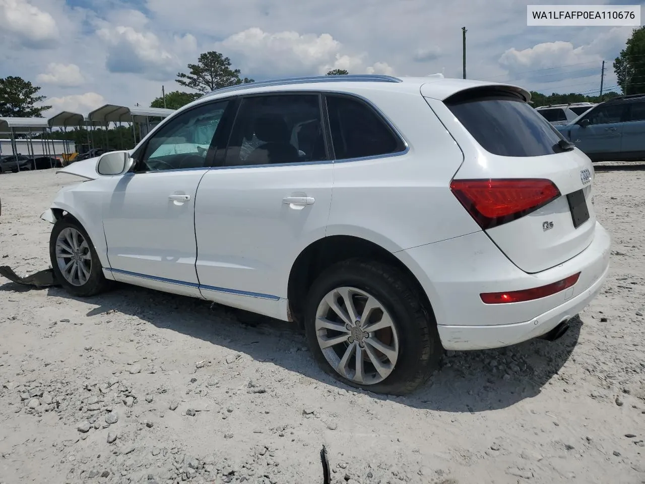 2014 Audi Q5 Premium Plus VIN: WA1LFAFP0EA110676 Lot: 58617754