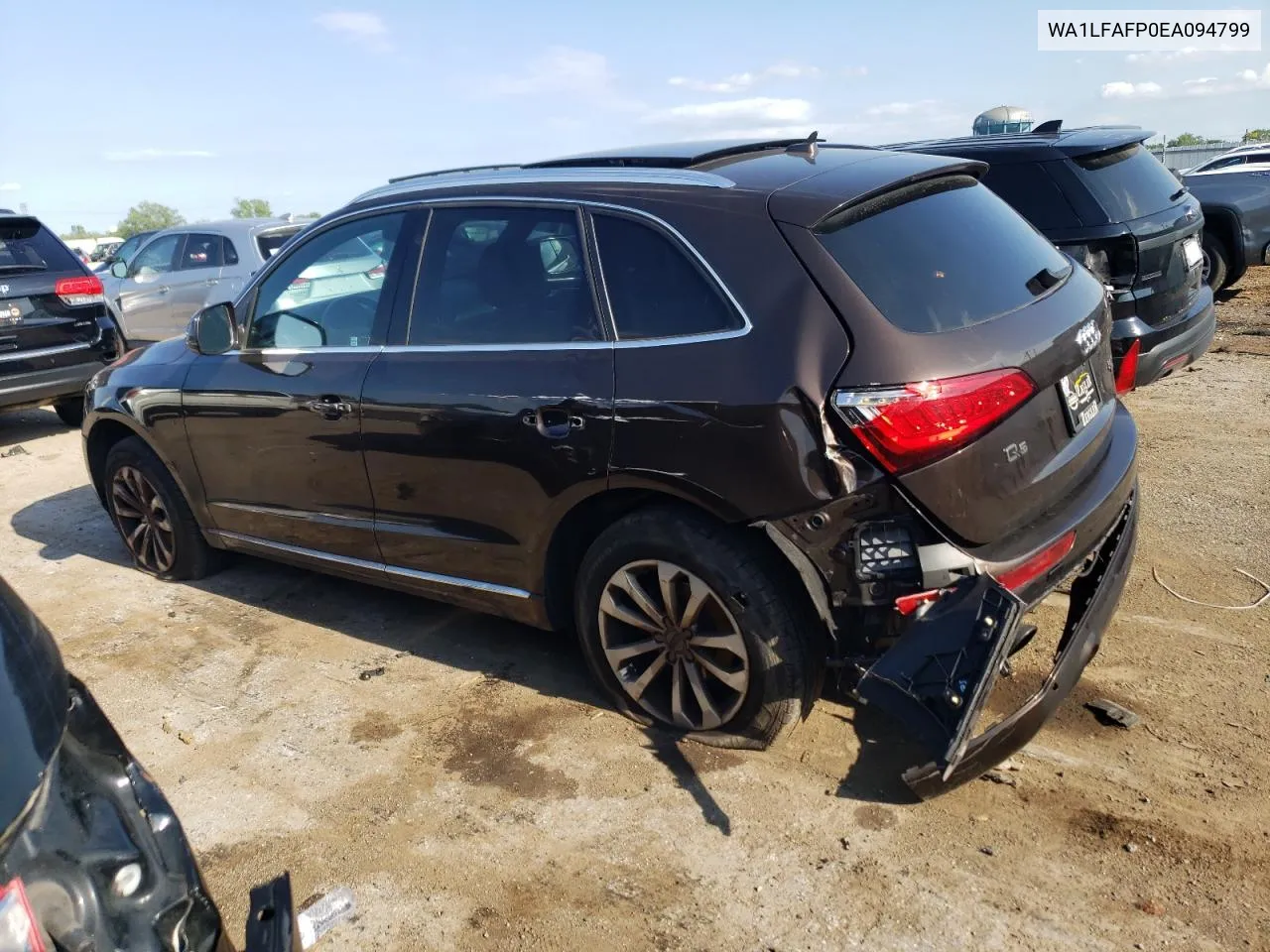 2014 Audi Q5 Premium Plus VIN: WA1LFAFP0EA094799 Lot: 60073694