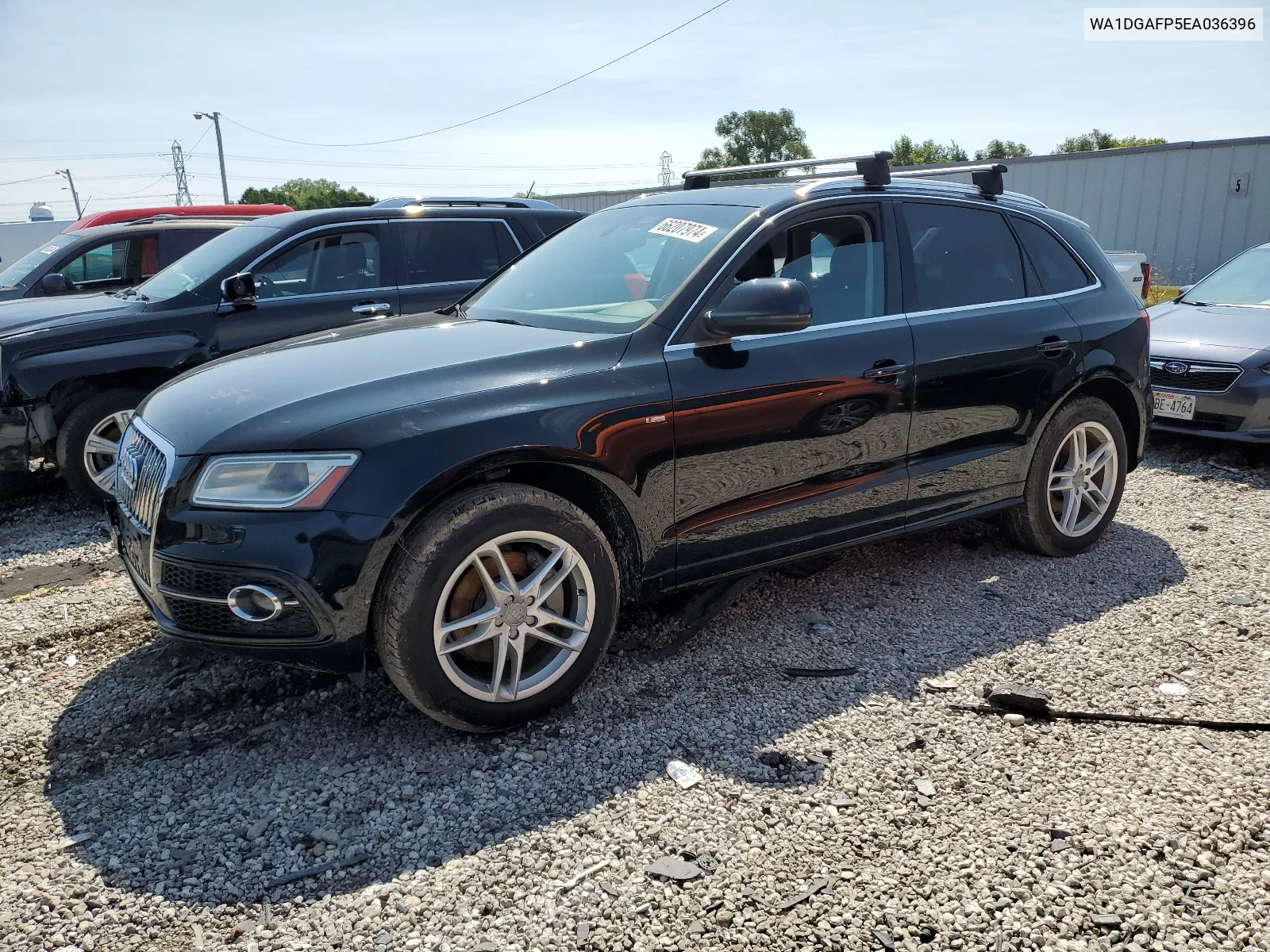 2014 Audi Q5 Premium Plus VIN: WA1DGAFP5EA036396 Lot: 66207974