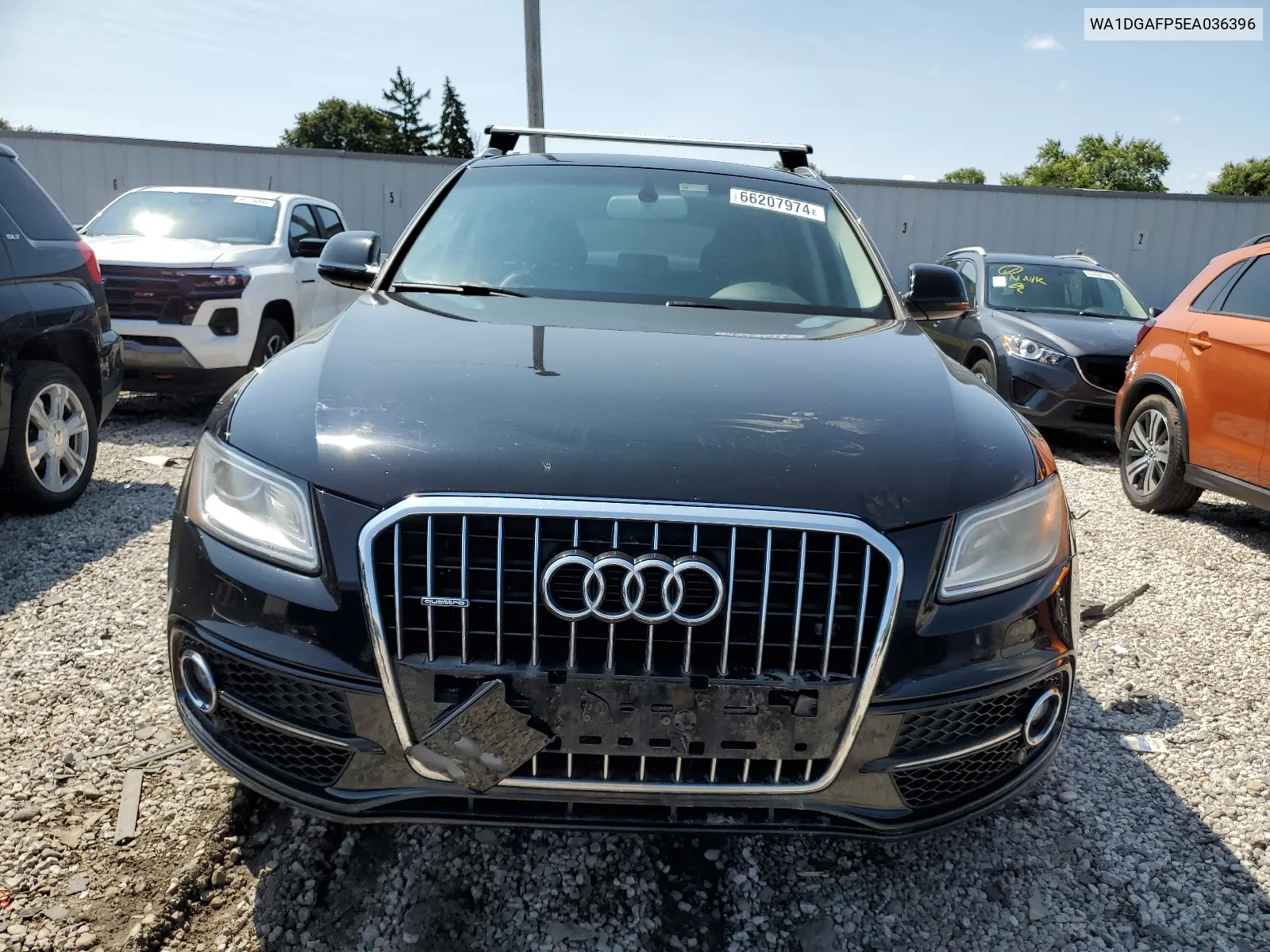 2014 Audi Q5 Premium Plus VIN: WA1DGAFP5EA036396 Lot: 66207974