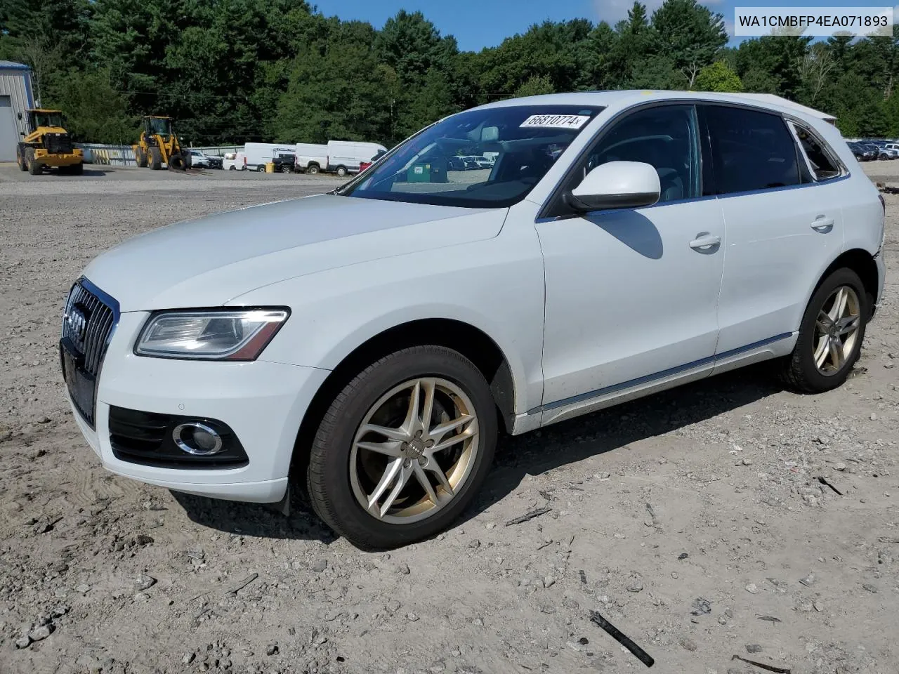 2014 Audi Q5 Tdi Premium Plus VIN: WA1CMBFP4EA071893 Lot: 66810774