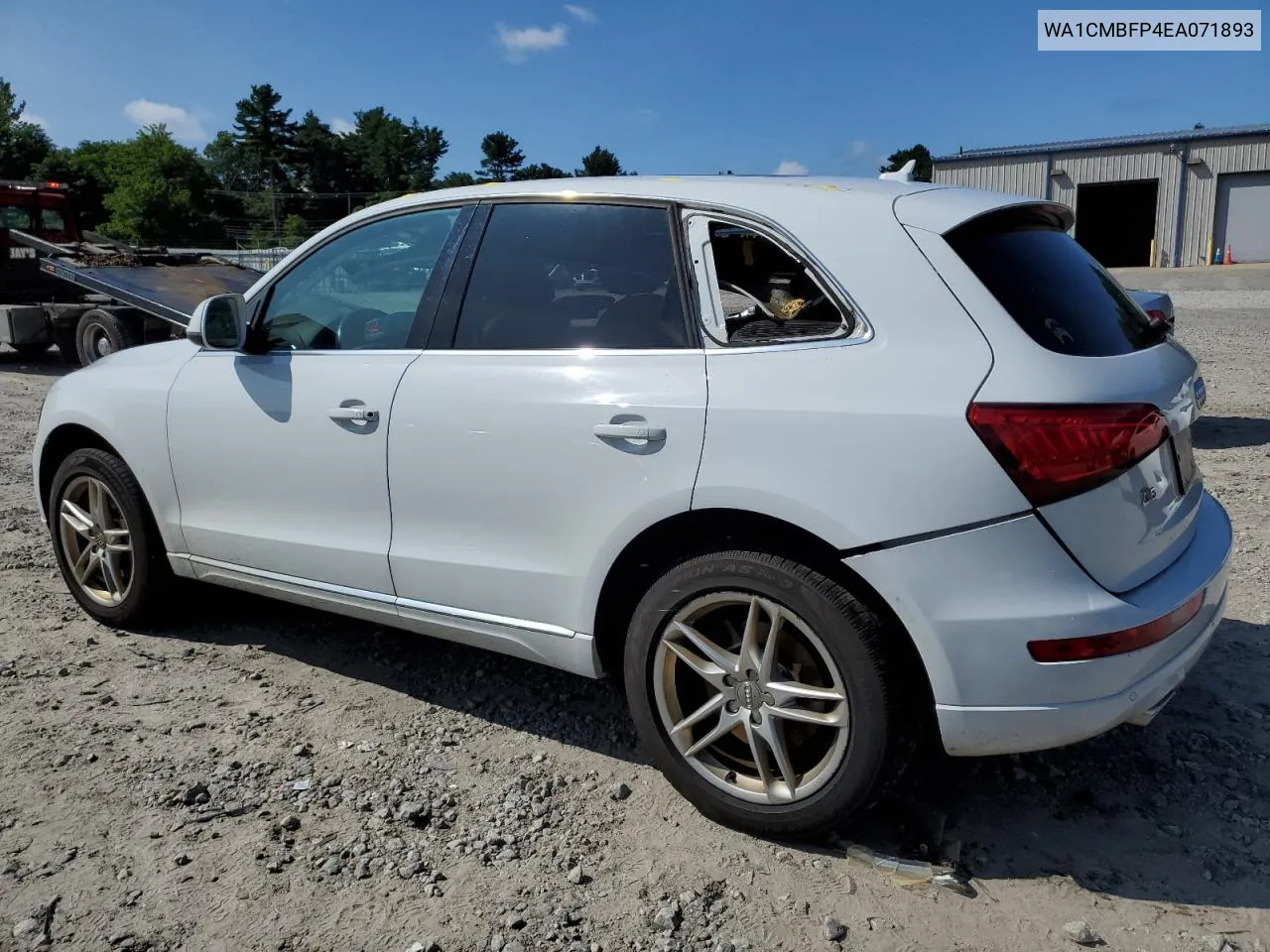 2014 Audi Q5 Tdi Premium Plus VIN: WA1CMBFP4EA071893 Lot: 66810774