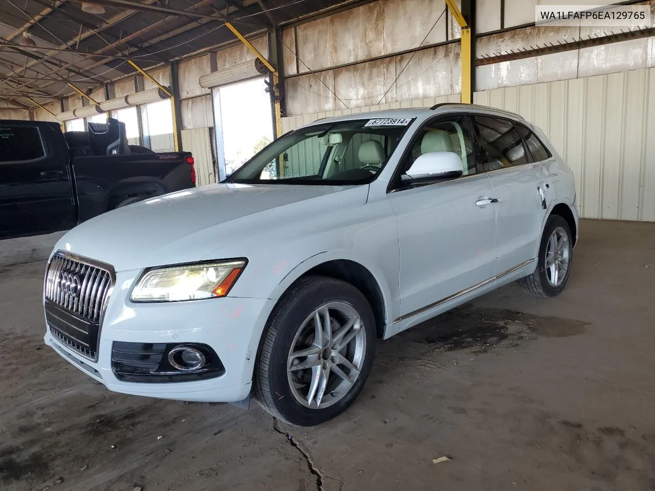 2014 Audi Q5 Premium Plus VIN: WA1LFAFP6EA129765 Lot: 67723914