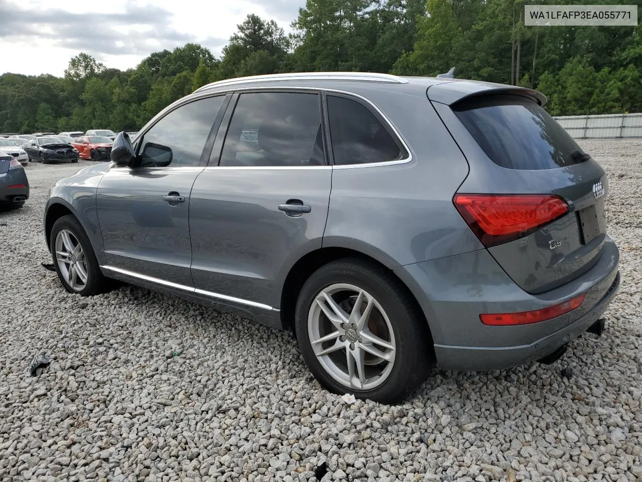 2014 Audi Q5 Premium Plus VIN: WA1LFAFP3EA055771 Lot: 68258234