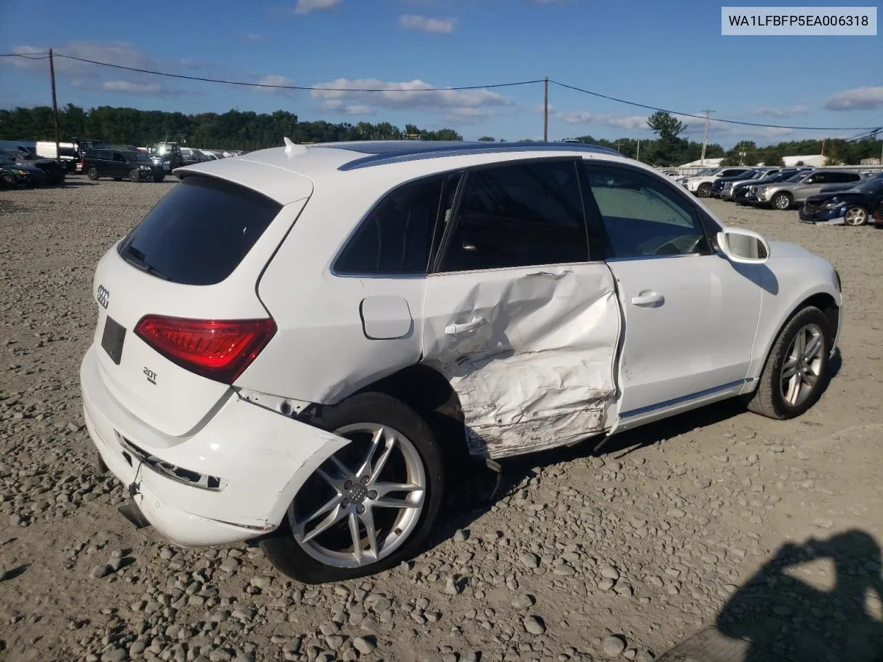 2014 Audi Q5 Premium Plus VIN: WA1LFBFP5EA006318 Lot: 70175634