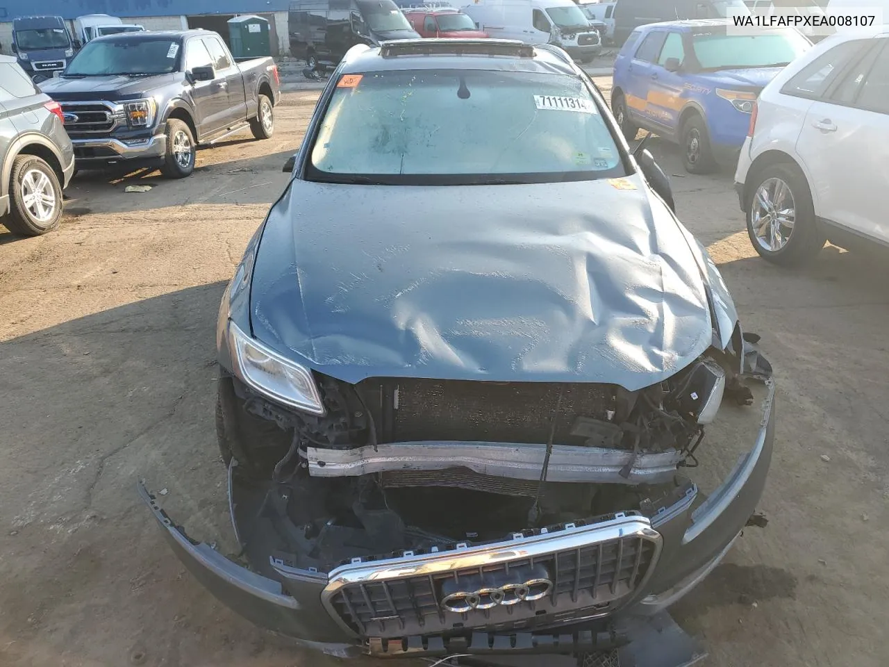 WA1LFAFPXEA008107 2014 Audi Q5 Premium Plus